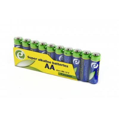 Батарейка EnerGenie Super Alkaline AA/LR06 10 шт (EG-BA-AASA-01)