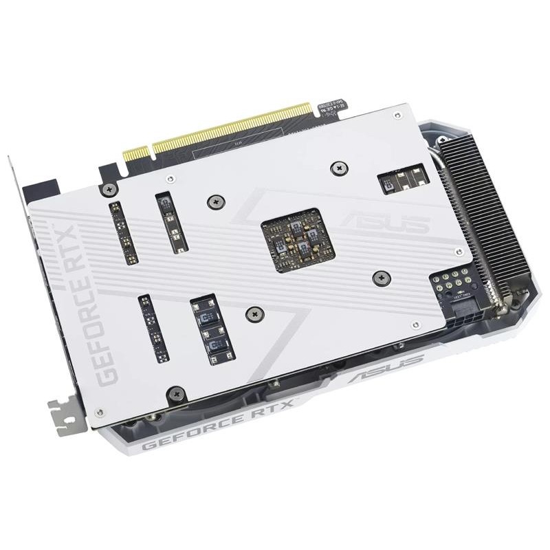 Відеокарта GF RTX 3060 8GB GDDR6 Dual OC White Asus (DUAL-RTX3060-O8G-WHITE)