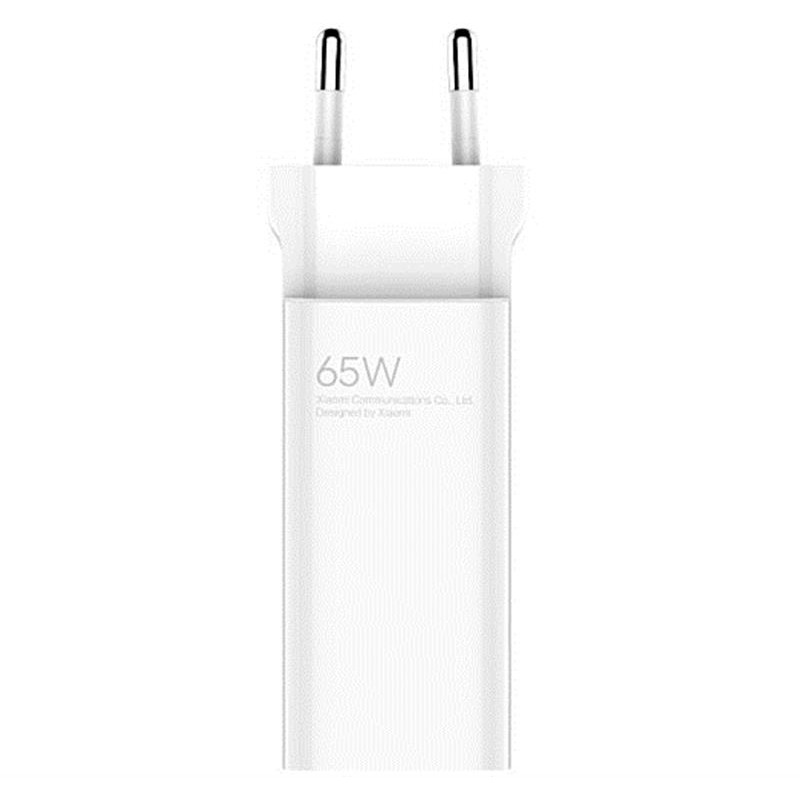 Мережевий зарядний пристрій Xiaomi 65W (2USBх3A) White (BHR5515GL)_