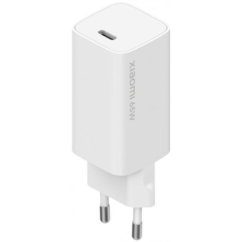 Мережевий зарядний пристрій Xiaomi USB-C 65W Fast Charger with GaN Tech (1USBх5A) EU Global_