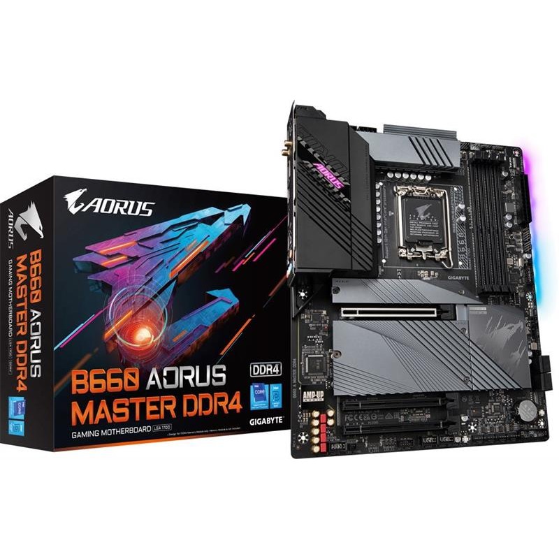 Материнська плата Gigabyte B660 Aorus Master DDR4 Socket 1700