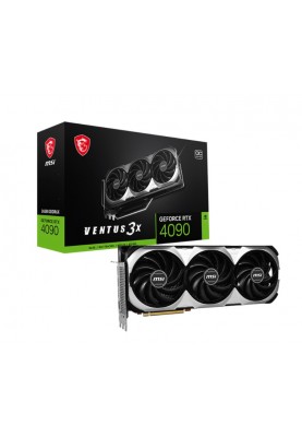 Відеокарта GF RTX 4090 24GB GDDR6X Ventus 3X OC MSI (GeForce RTX 4090 Ventus 3X 24G OC)