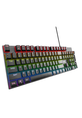 Клавіатура Noxo Retaliation Mechanical gaming keyboard, Blue switches, Black (4770070882085)