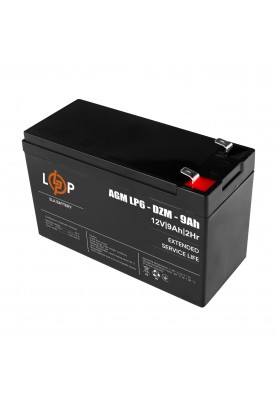 Акумуляторна батарея LogicPower LP 12V 9AH (LP 6-DZM-9 Ah) AGM