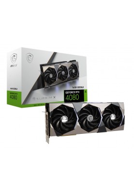 Відеокарта GF RTX 4080 16GB GDDR6X SUPRIM X MSI (GeForce RTX 4080 16GB SUPRIM X)