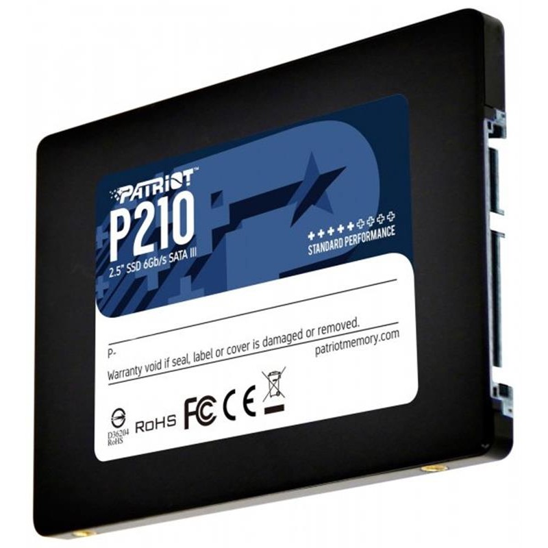 Накопичувач SSD  512GB Patriot P210 2.5" SATAIII TLC (P210S512G25)