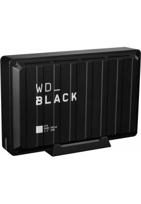 Зовнішній жорсткий диск 3.5" USB 8.0TB Black D10 Game Drive (WDBA3P0080HBK-EESN)