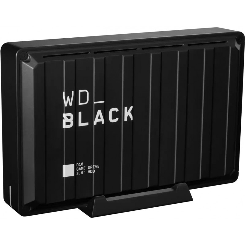 Зовнішній жорсткий диск 3.5" USB 8.0TB Black D10 Game Drive (WDBA3P0080HBK-EESN)