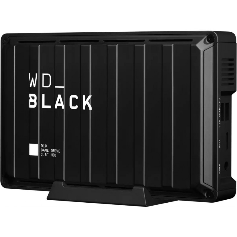 Зовнішній жорсткий диск 3.5" USB 8.0TB Black D10 Game Drive (WDBA3P0080HBK-EESN)