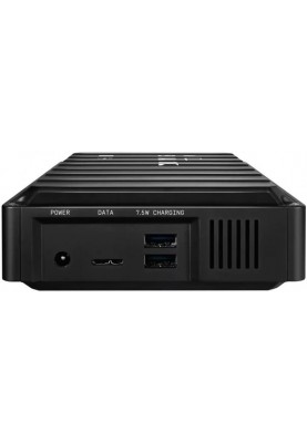 Зовнішній жорсткий диск 3.5" USB 8.0TB Black D10 Game Drive (WDBA3P0080HBK-EESN)