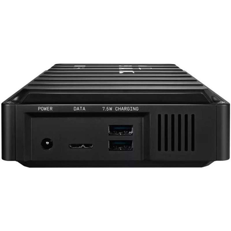 Зовнішній жорсткий диск 3.5" USB 8.0TB Black D10 Game Drive (WDBA3P0080HBK-EESN)