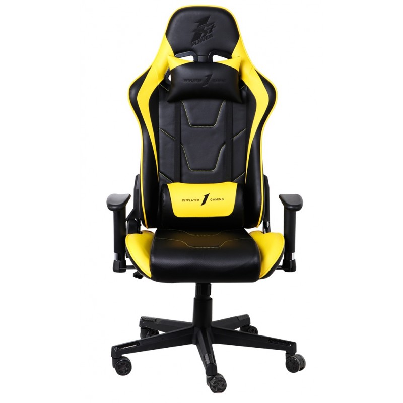 Крісло для геймерів 1stPlayer FK2 Black-Yellow