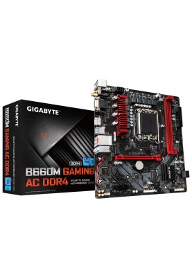 Материнська плата Gigabyte B660M Gaming AC DDR4 Socket 1700