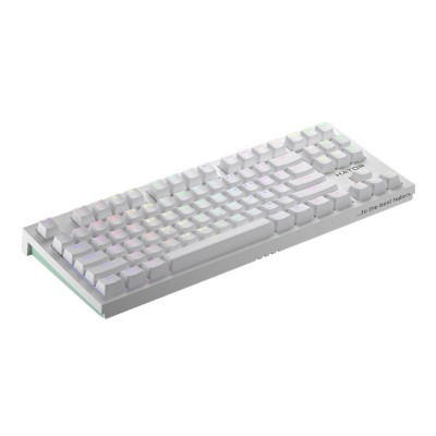 Клавіатура бездротова Hator Skyfall TKL Pro Wireless White (HTK-664)