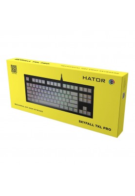 Клавіатура Hator Skyfall TKL Pro White (HTK-656)