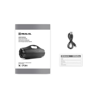 Акустична система REAL-EL X-731 Black Акустична система REAL-EL X-731 Black