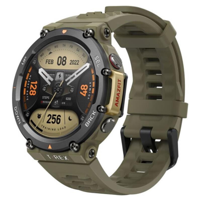 Смарт-годинник Xiaomi Amazfit T-Rex 2 Wild Green