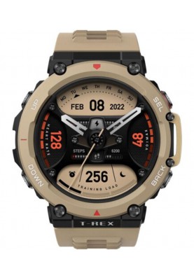 Смарт-годинник Xiaomi Amazfit T-Rex 2 Desert Khaki