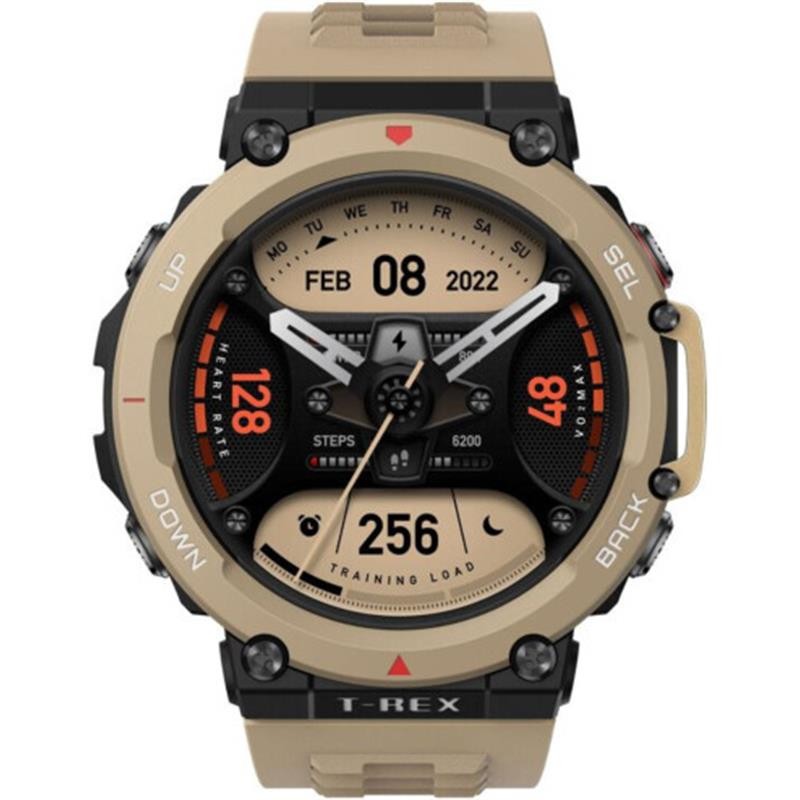 Смарт-годинник Xiaomi Amazfit T-Rex 2 Desert Khaki