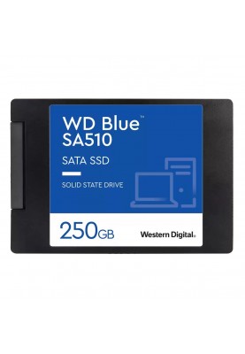 Накопичувач SSD  250GB WD Blue 2.5" SATAIII 3D TLC (WDS250G3B0A)