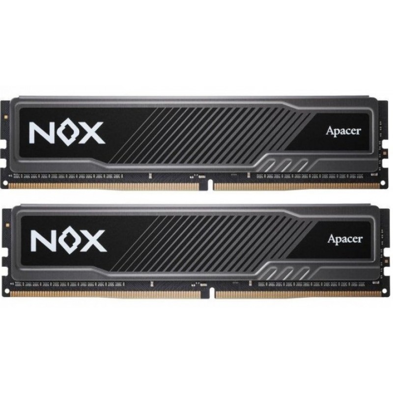 Модуль пам`ятi DDR4 2x8GB/3200 Apacer NOX (AH4U16G32C28YMBAA-2)