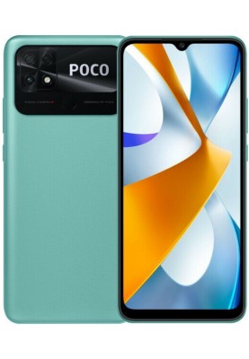 Смартфон Xiaomi Poco C40 4/64GB Dual Sim Coral Green EU_