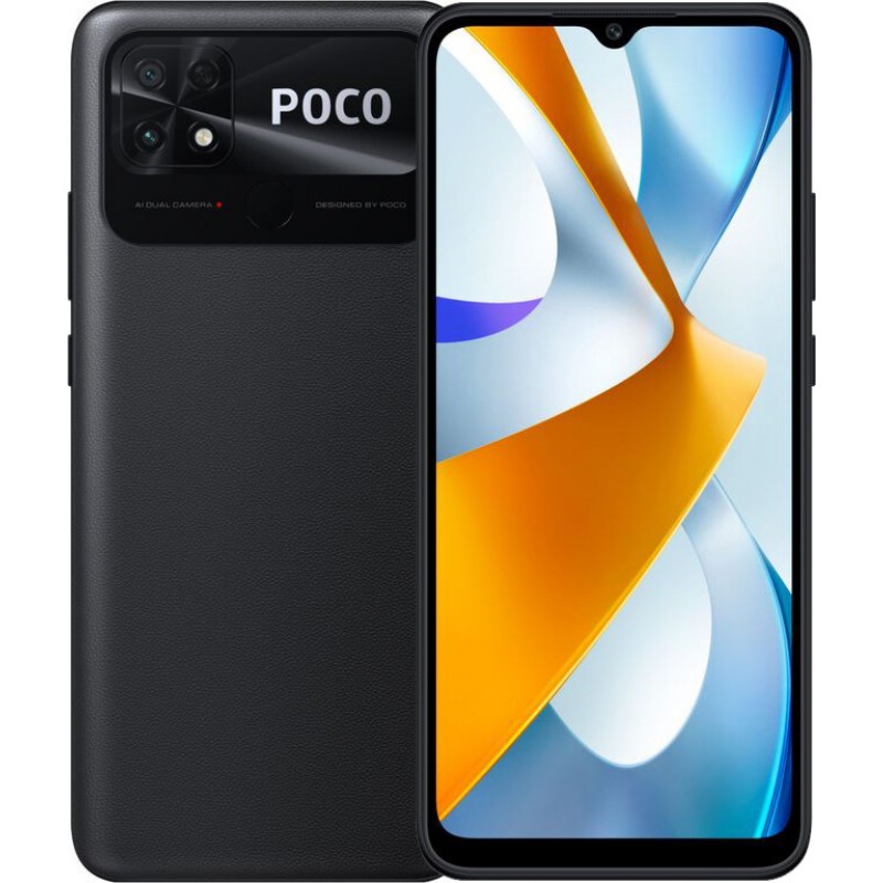 Смартфон Xiaomi Poco C40 4/64GB Dual Sim Power Black EU_