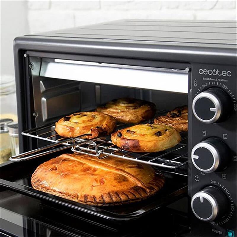 Електропіч  Cecotec Mini Oven Bake&Toast 570 4Pizza CCTC-02200 (8435484022002)