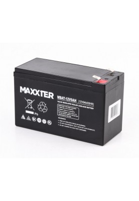 Акумуляторна батарея Maxxter 12V 9AH (MBAT-12V9AH) AGM