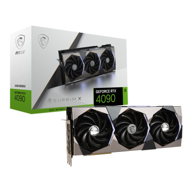 Відеокарта GF RTX 4090 24GB GDDR6X SUPRIM X MSI (GeForce RTX 4090 SUPRIM X 24G)