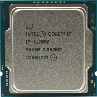 Процесор Intel Core i7 11700F 2.5GHz (16MB, Rocket Lake, 65W, S1200) Tray (CM8070804491213)