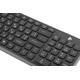 Клавіатура бездротова 2E KS230 Slim WL Ukr Black (2E-KS230WB)