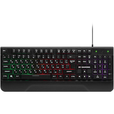 Клавіатура ігрова 2E Gaming KG310 LED Ukr Black (2E-KG310UB)
