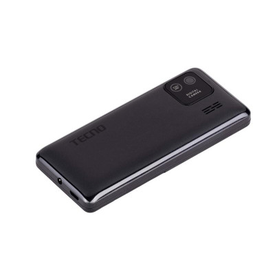 Мобiльний телефон Tecno T301 Dual Sim Phantom Black (4895180778674)
