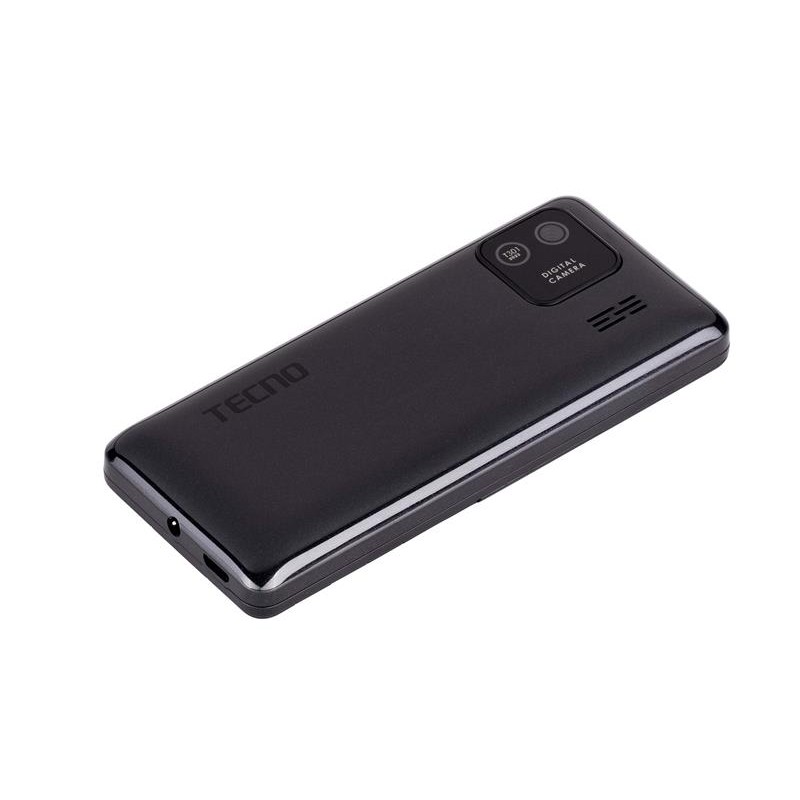 Мобiльний телефон Tecno T301 Dual Sim Phantom Black (4895180778674)
