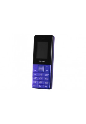 Мобiльний телефон Tecno T301 Dual Sim Blue (4895180778698)