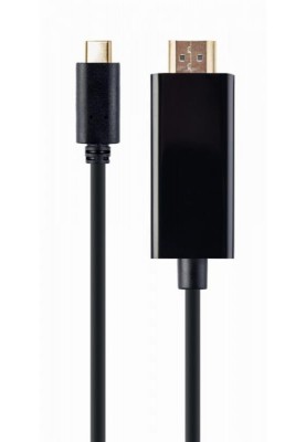 Кабель Cablexpert USB Type-C - HDMI (M/M), 2 м, чорний (A-CM-HDMIM-02)