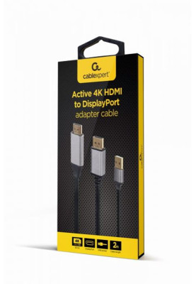 Кабель Cablexpert (A-HDMIM-DPM-01) HDMI-DisplayPort, 2м