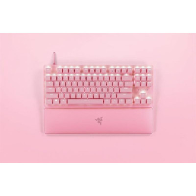 Клавіатура Razer Huntsman V2 Tenkeyless Red Switch Quartz (RZ03-03942000-R3M1)