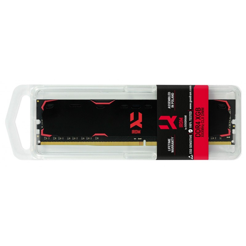 Модуль пам`ятi DDR4 4GB/2133 GOODRAM Iridium Black (IR-2133D464L15S/4G)