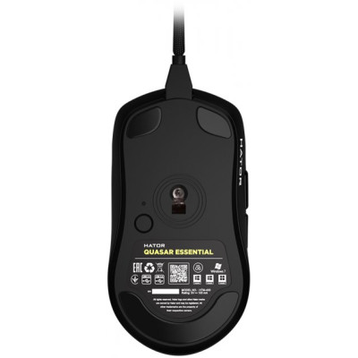 Мишка Hator Quasar Essential Black (HTM-400) USB