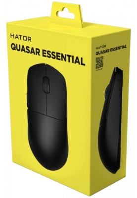 Мишка Hator Quasar Essential Black (HTM-400) USB