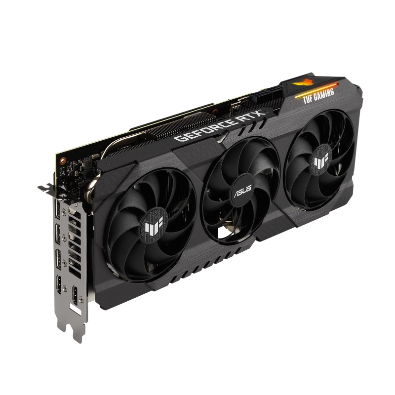 Видеокарта GF RTX 3060 Ti 8GB GDDR6X TUF Gaming Asus (TUF-RTX3060TI-8GD6X-GAMING)