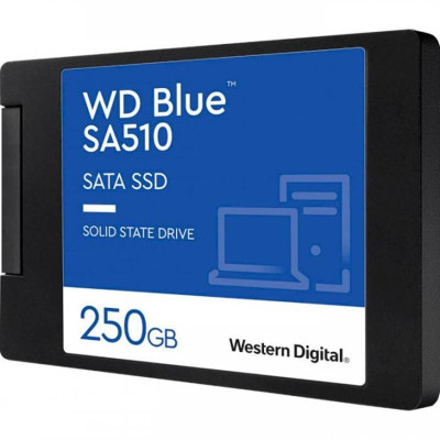 Накопичувач SSD  250GB WD Blue 2.5` SATAIII 3D TLC (WDS250G3B0A)