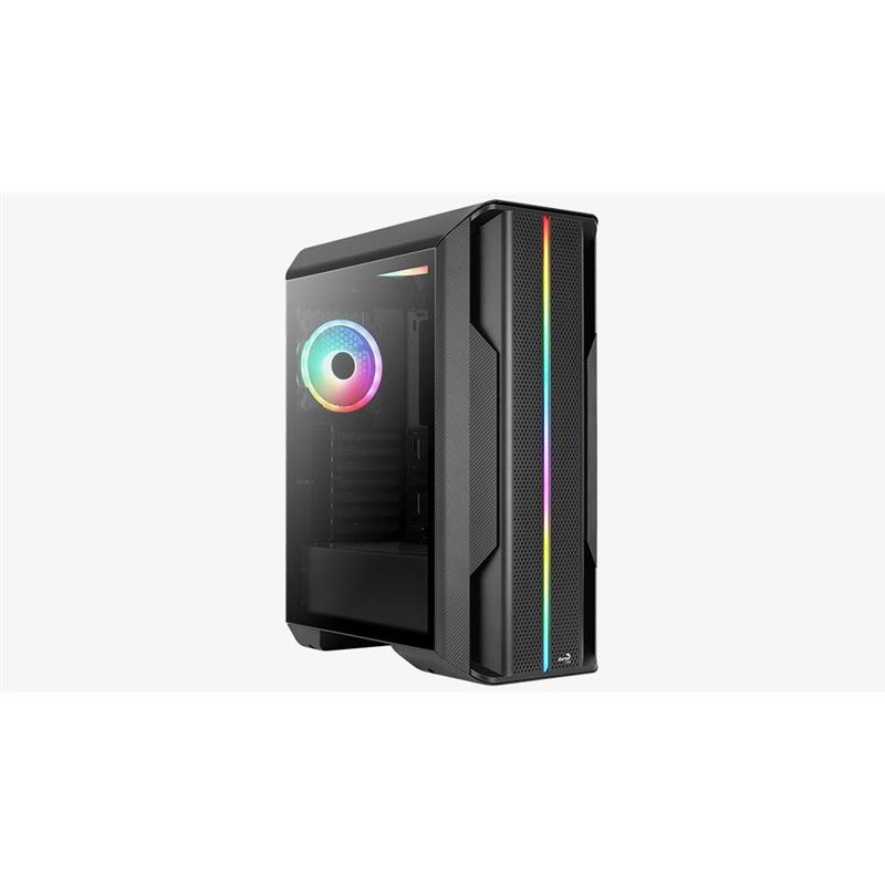 Корпус AeroCool Splinter Duo-G-BK-v1 (ACCM-PB26033.11) Black без БЖ