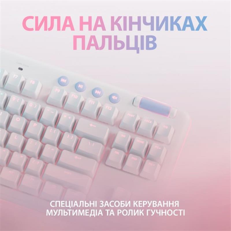 Клавіатура бездротова Logitech G715 Tactile White (920-010465)