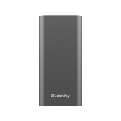 Універсальна мобільна батарея ColorWay 20000mAh Gray (CW-PB200LPH3GR-PDD)