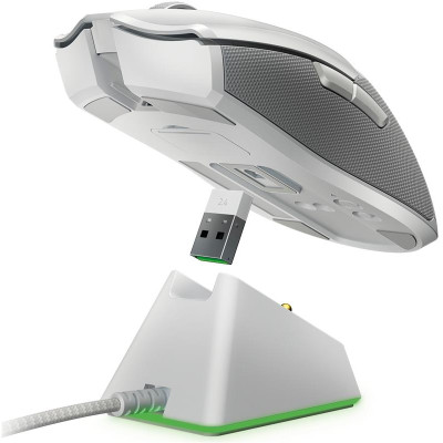 Мишка Razer Viper Ultimate Wireless & Mouse Dock Mercury (RZ01-03050400-R3M1) Wireless+USB