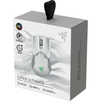 Мишка Razer Viper Ultimate Wireless & Mouse Dock Mercury (RZ01-03050400-R3M1) Wireless+USB