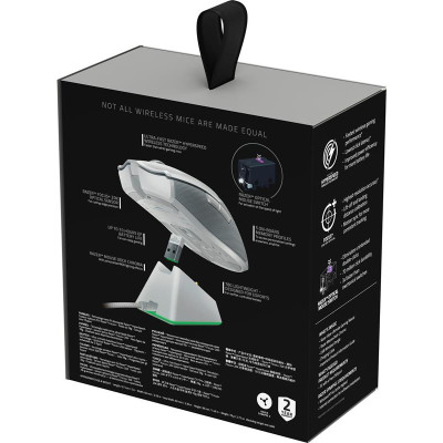 Мишка Razer Viper Ultimate Wireless & Mouse Dock Mercury (RZ01-03050400-R3M1) Wireless+USB